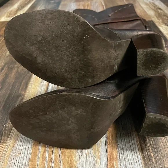 Leather High Shaft Boots (US size 7.5… 38) - Picture 3 of 5